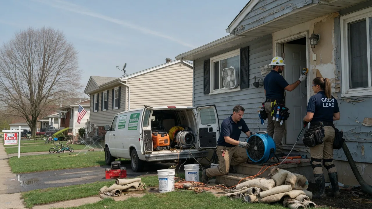 Flood Cleanup in Butner, NC near me